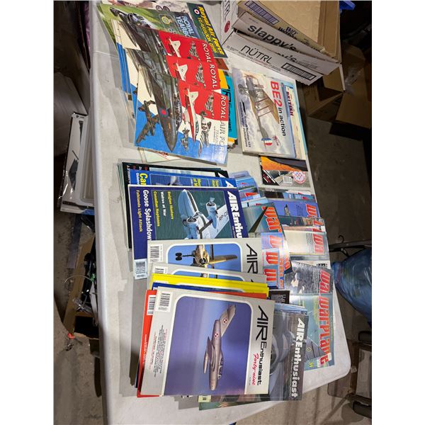 Enthusiast and other aviation magazines, Royal, Air Force, yearbooks, etc.