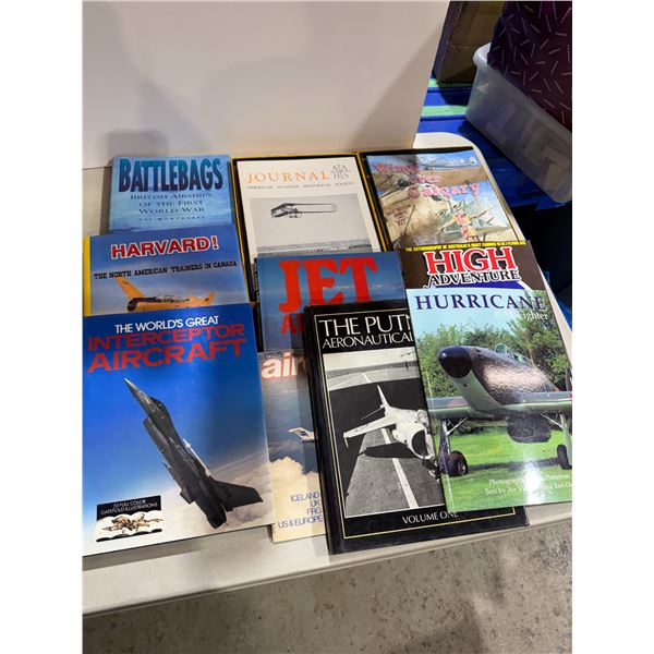 Aviation and airplane books