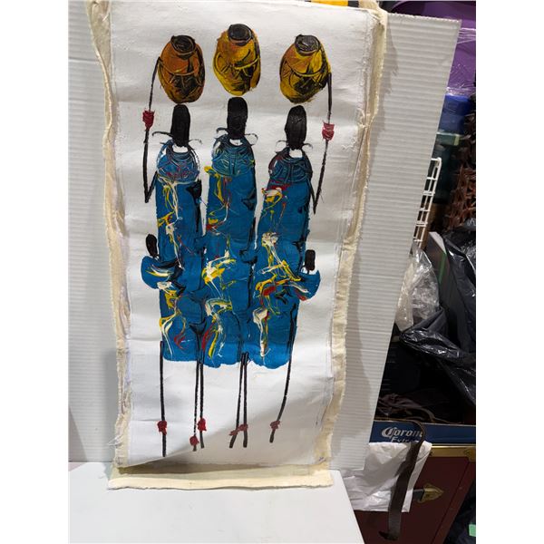 Painting on fabric
