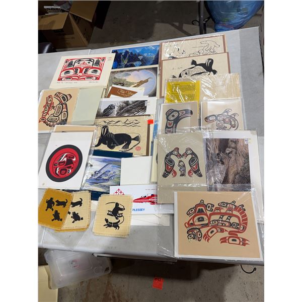 Handmade art cards