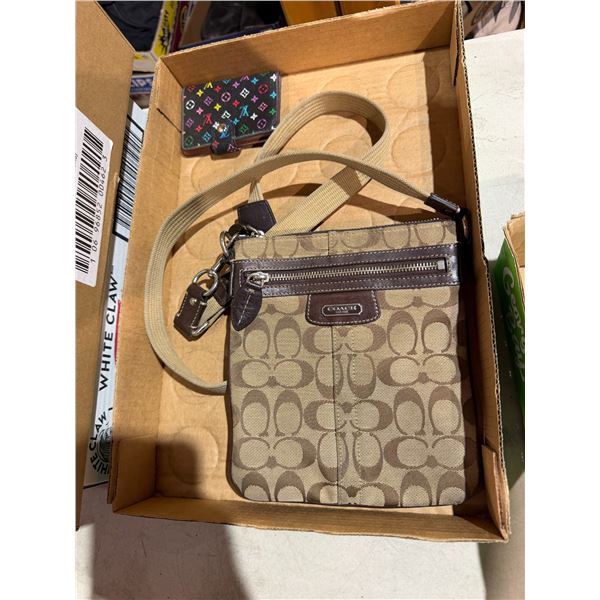 Coach purse and LV wallet