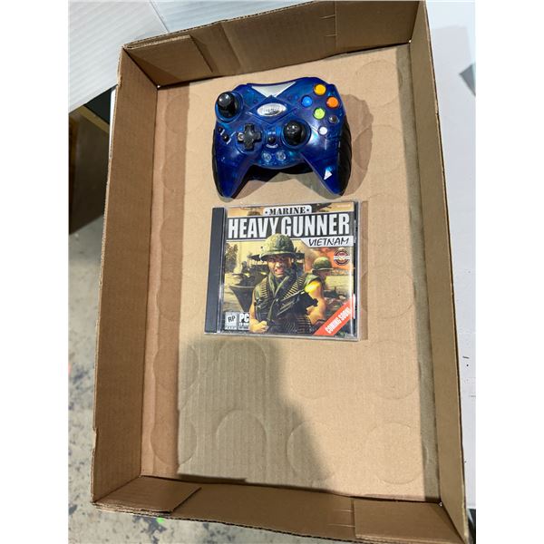 Gaming controller, and PC game