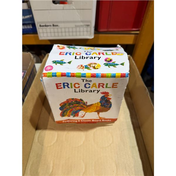 The Eric CARLE library featuring 8 classic board books