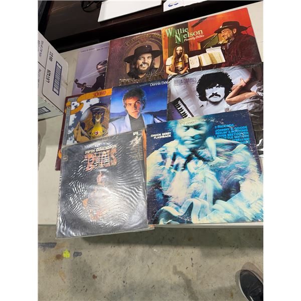Willie Nelson, Burton Cummings, and other records