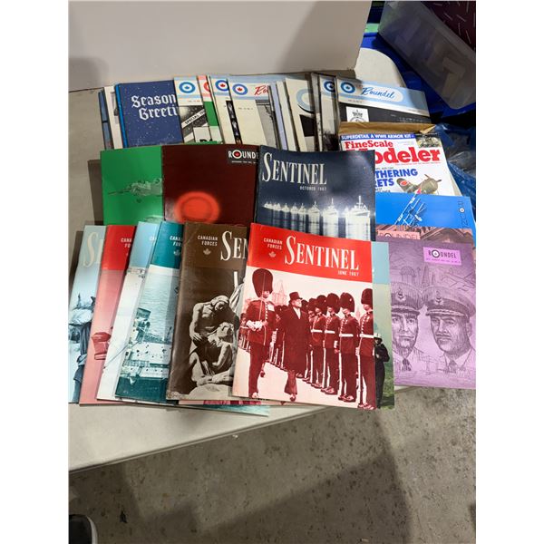 Canadian forces, Sentinel, and other magazines