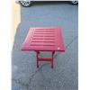 Image 1 : Folding side table