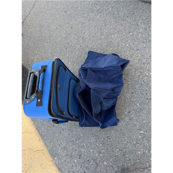 Organizer and suitcase