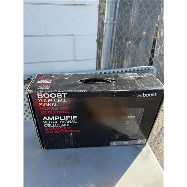 We boost