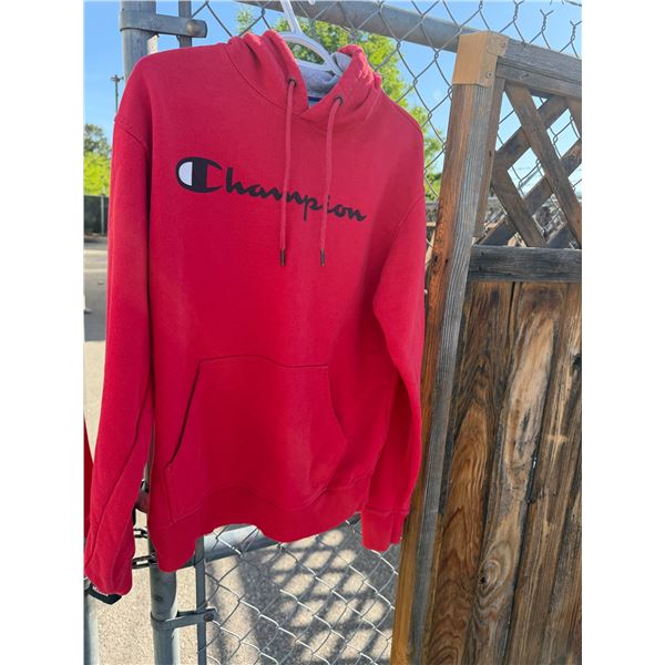 Champion hoodie, size medium