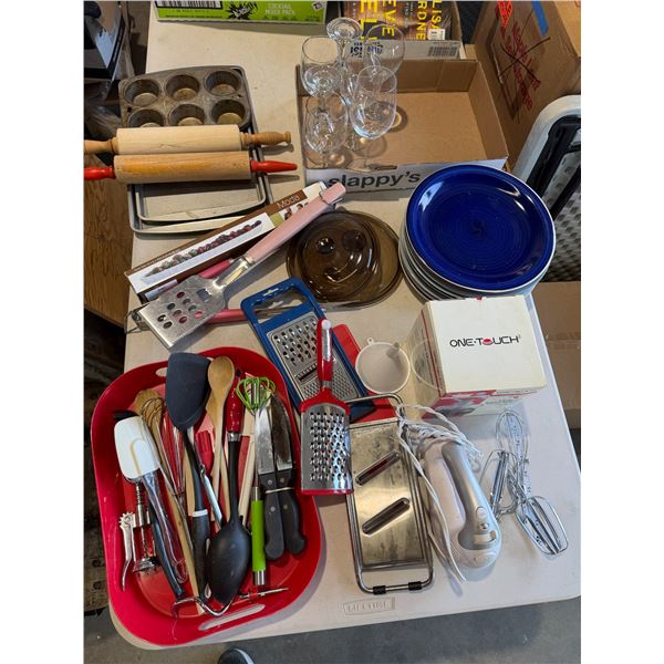 Kitchen related items