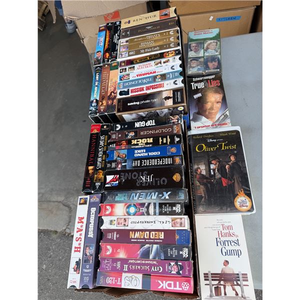 VHS movies