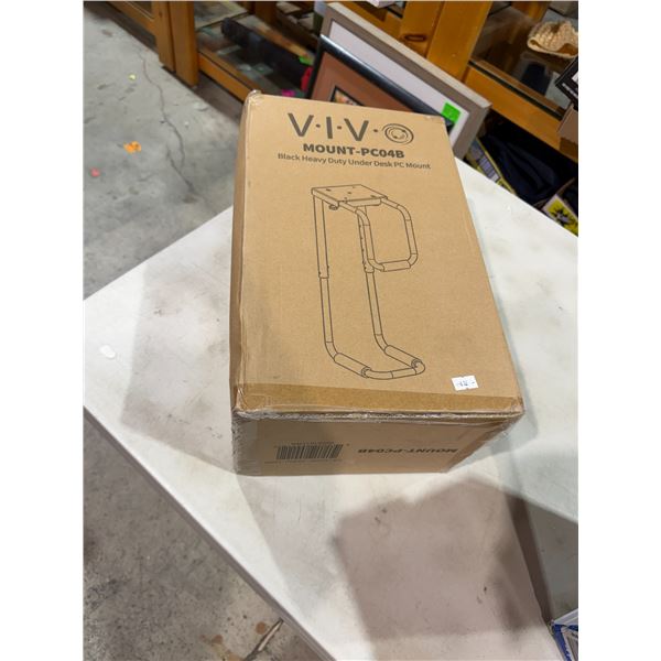VIVO Black, heavy duty under the desk PC mount