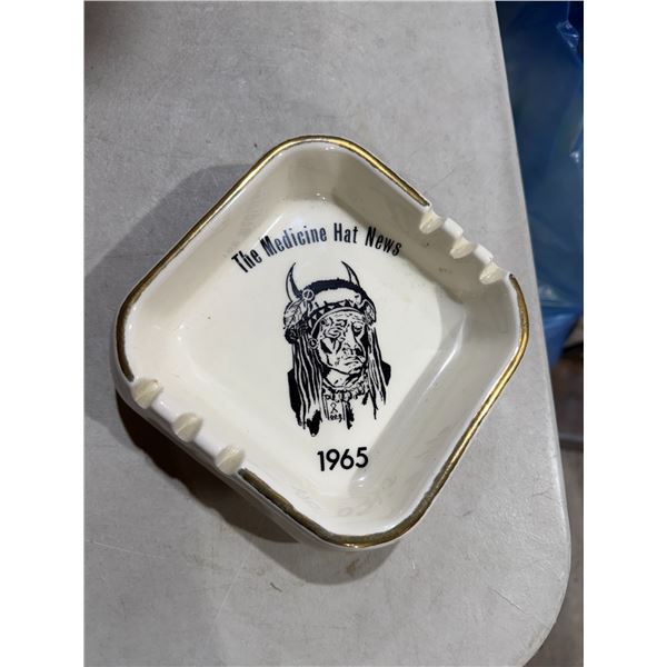 The medicine hat, News 1965 ashtray