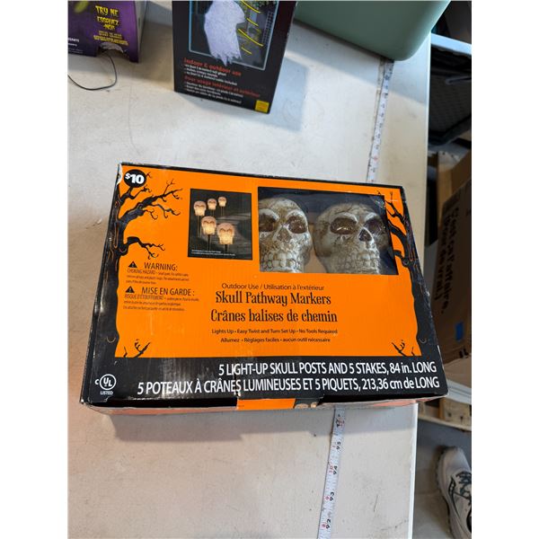 Skull pathway markers