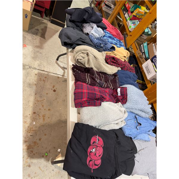 Assorted clothing
