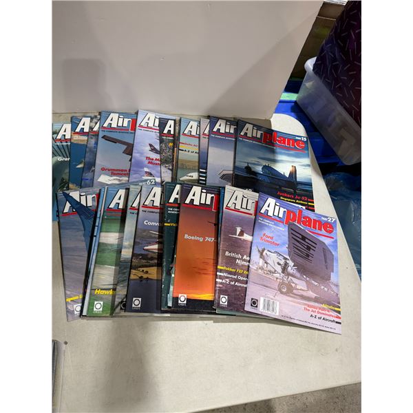 Airplane magazines