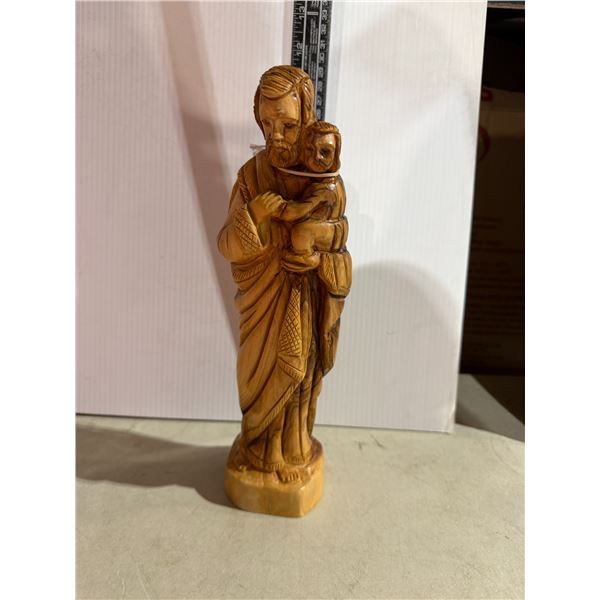 Bethlehem Olivewood, Saint Joseph and baby Jesus
