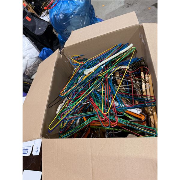Box of hangers