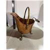 Image 1 : copper footed pot
