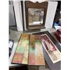 Image 1 : 3 wall hangings and mirror
