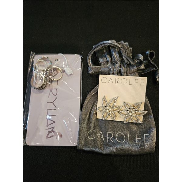 New silver plated toe rings