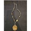 Image 1 : Beaded necklace with pendant