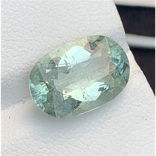 $2,475 Appraisal - 4.95 ct Cert. Aquamarine gemstone