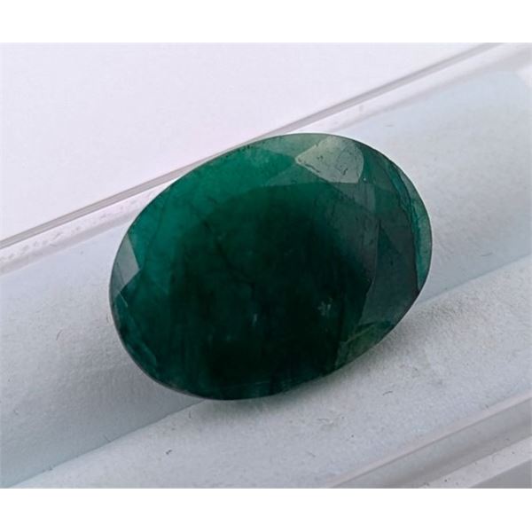 $14,550 Appraisal - 9.7 ct Cert. Zambian Emerald gemstone