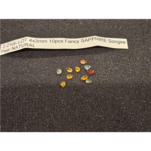 2.21ct 10pc Sapphire