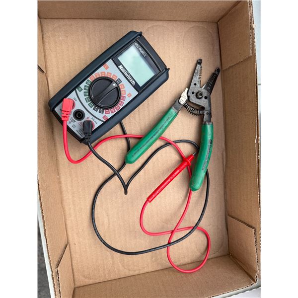 Mastercraft tester and wire strippers