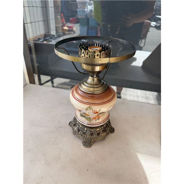 Glass lamp base