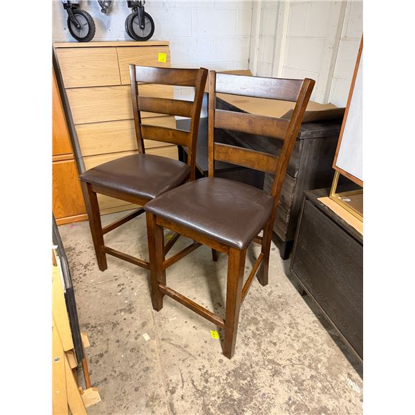 Two stools 25 inches to the seat
