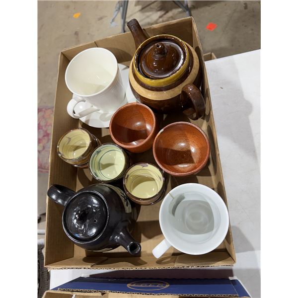 Pottery items