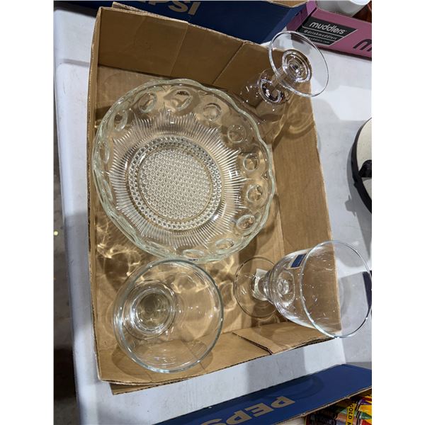 Denby glasses and other glassware