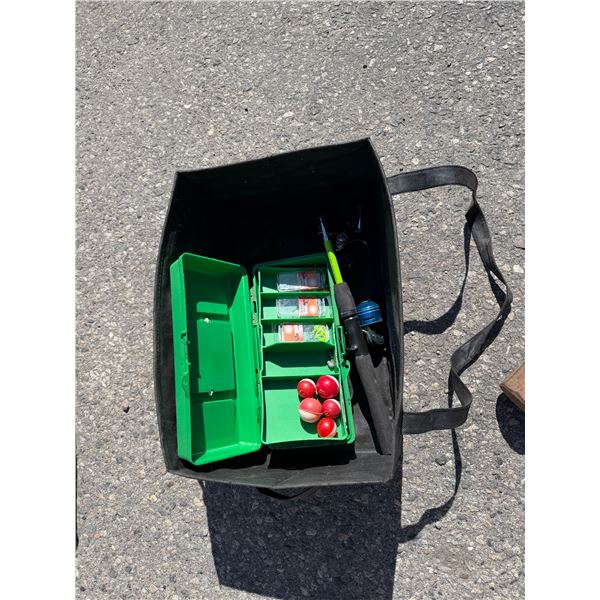 Fishing rod and Real and other fishing items
