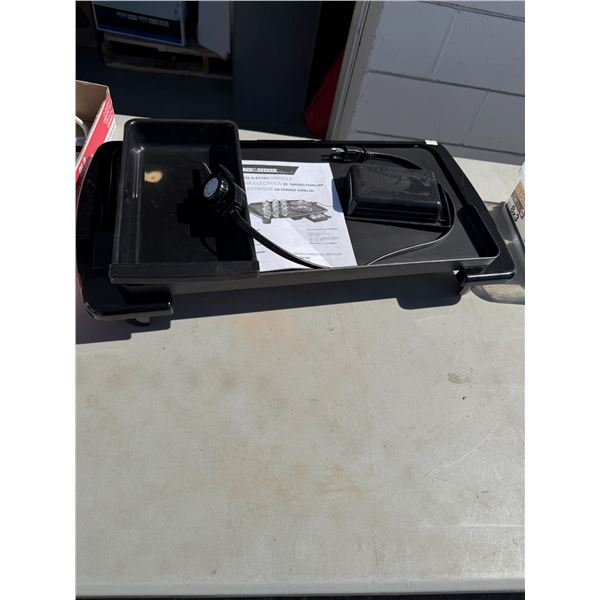 Black and decker electric grill