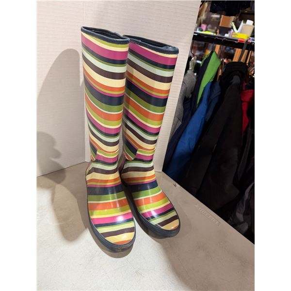 Coach rubber boots