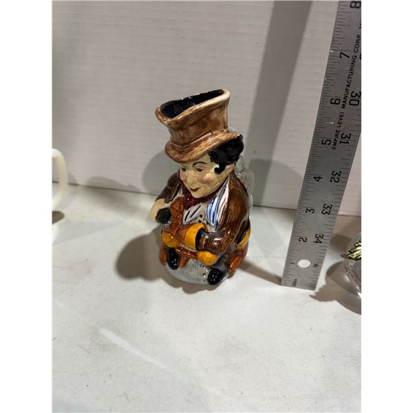 Sam Weller character Toby jug made by Burleigh Ware in England