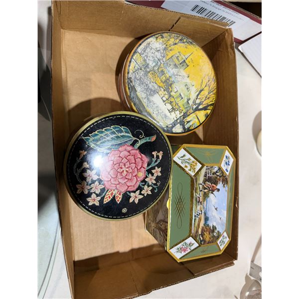 Vintage tins
