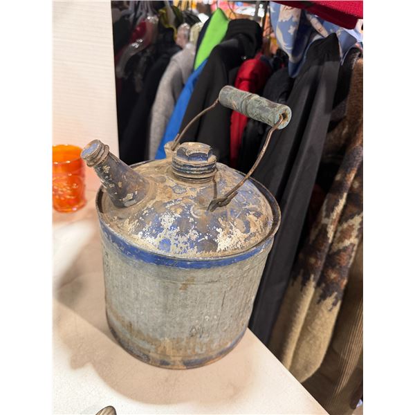 Vintage fuel container