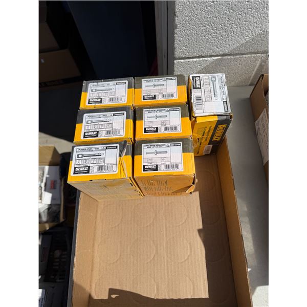 DeWalt power studs and  mushroom heads
