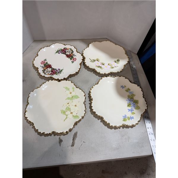 vintage porcelain collector plates