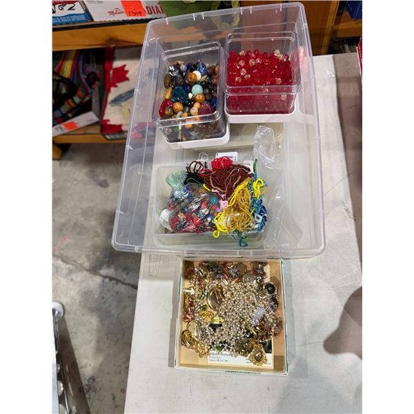 Assorted beads