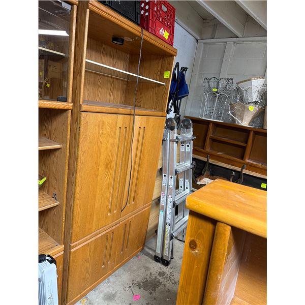 Cabinet 36" x 18 1/2" x 75 1/2" tall