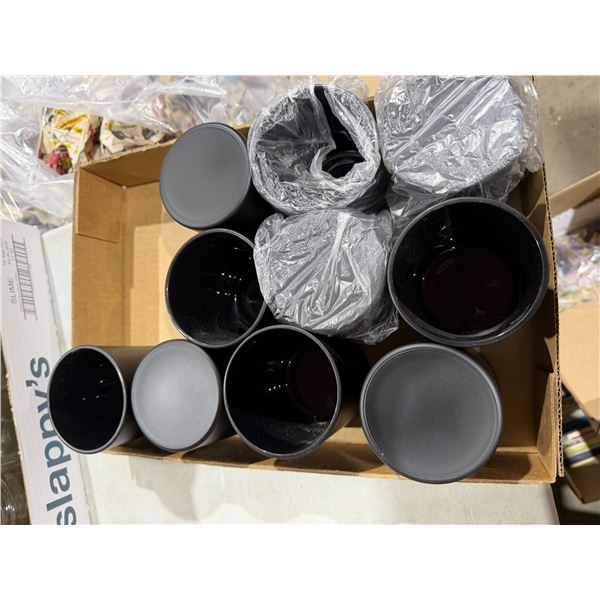 Black candle jars or other jars large