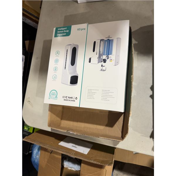 Intelligent sensor soap dispensers