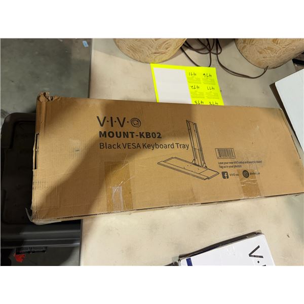 VIVO black keyboard tray