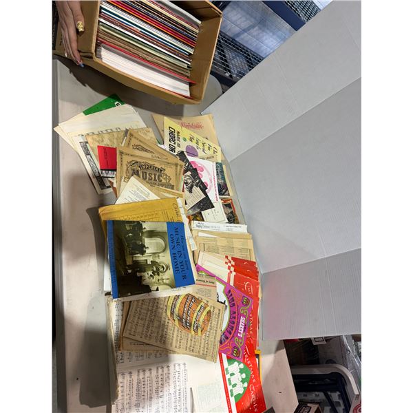 Music books
