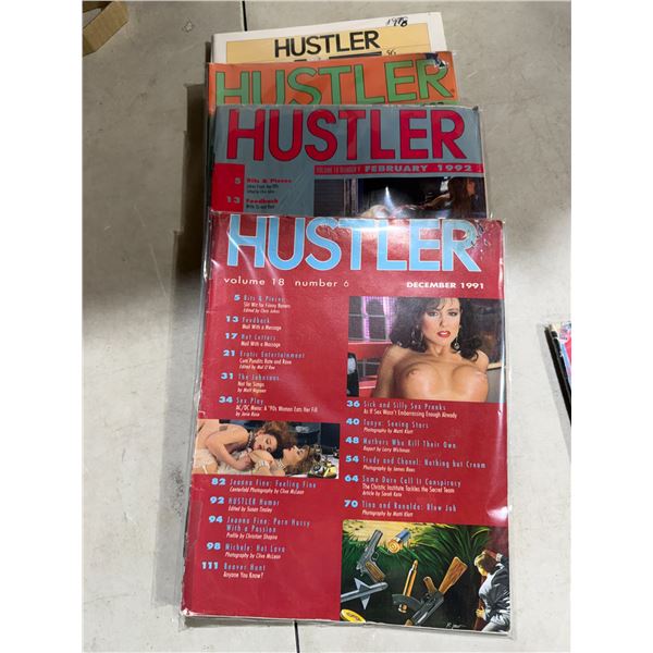 Hustler magazines, no covers