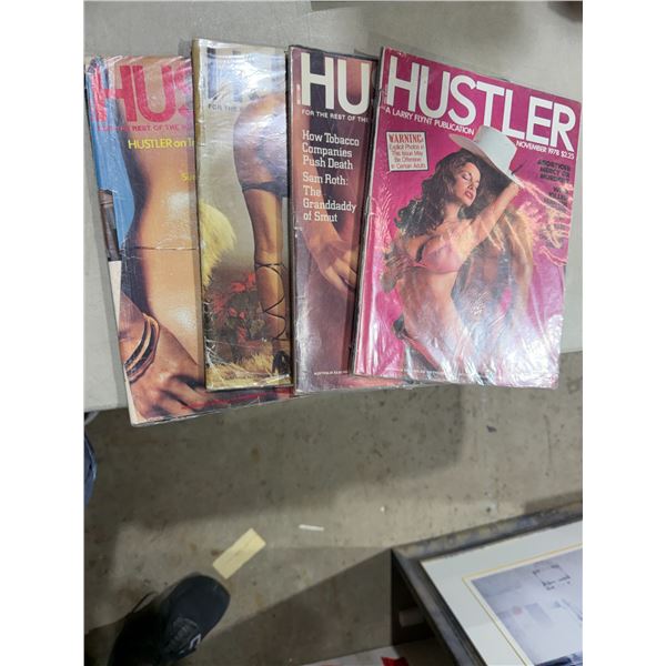 Hustler magazines,